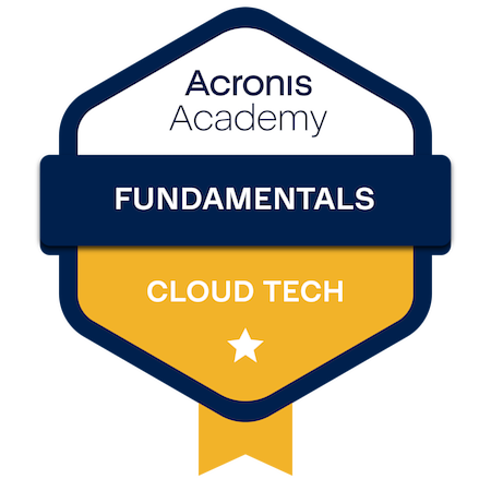 Acronis - Cloud Tech Fundamentals