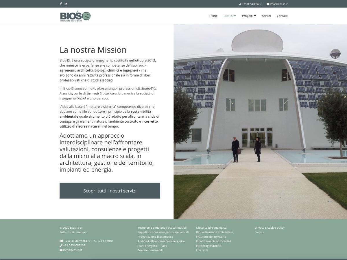 Bios-IS - innovazione e sostenibilità - mission
